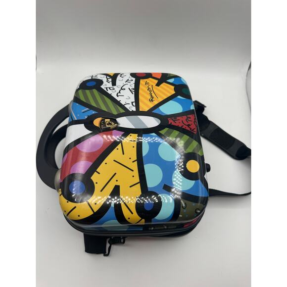 HEYS Britto Butterfly Hardcase Cosmetic Travel Bag - Picture 4 of 7